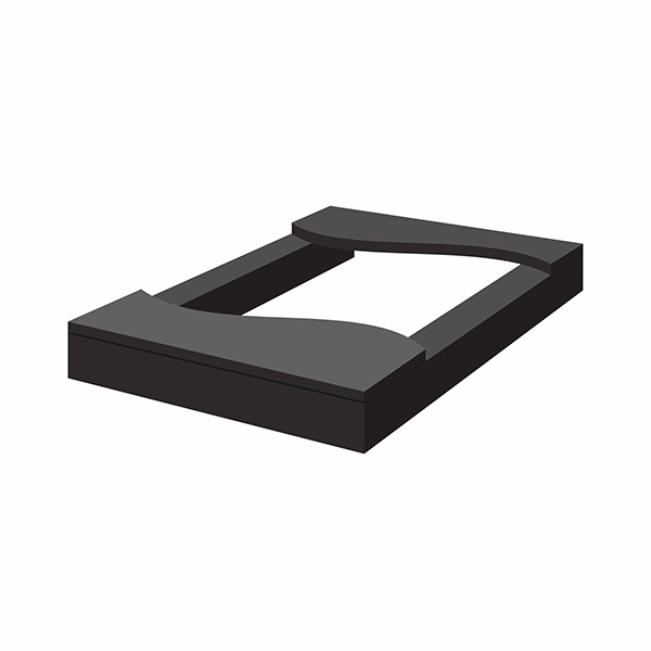 Цветник из гранита на могилу № 3