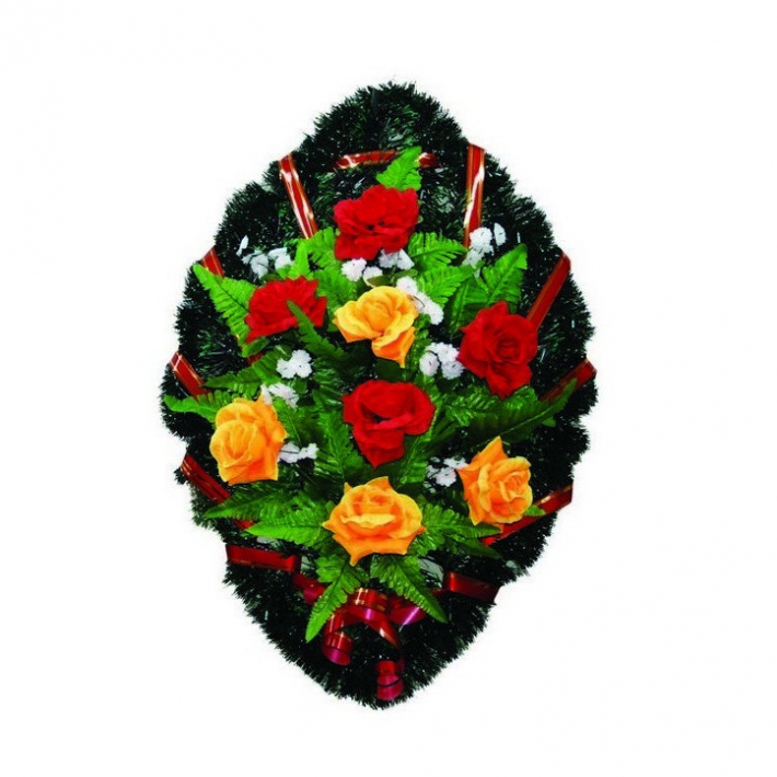 Венок на могилу № 4