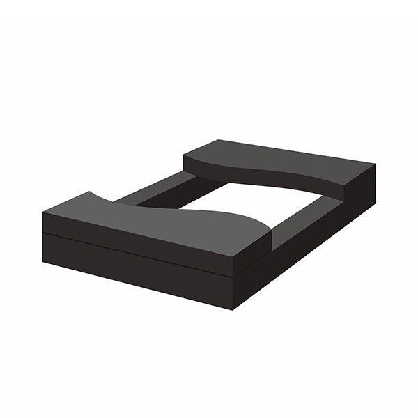 Цветник из гранита на могилу № 10