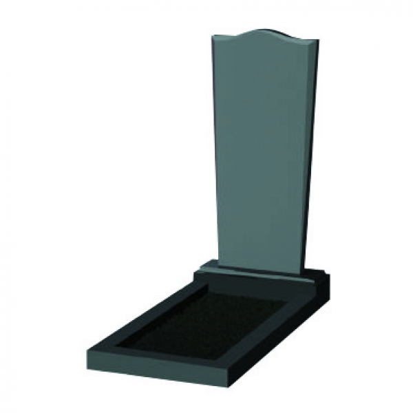 Вертикальный памятник из гранита № 49