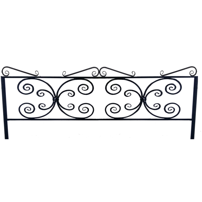 Ограда металлическая № 13