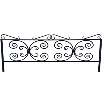 Ограда металлическая № 13