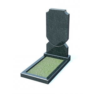 Вертикальный памятник из гранита № 35