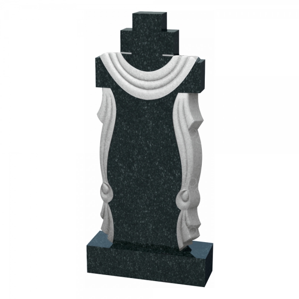 Вертикальный памятник из гранита № 66