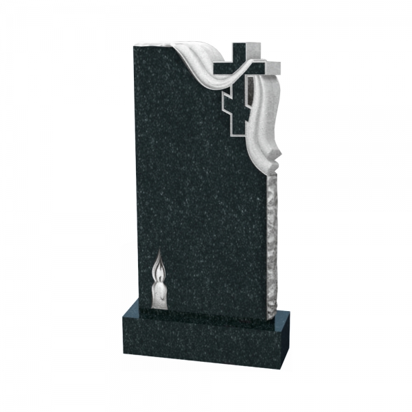 Вертикальный памятник из гранита № 62