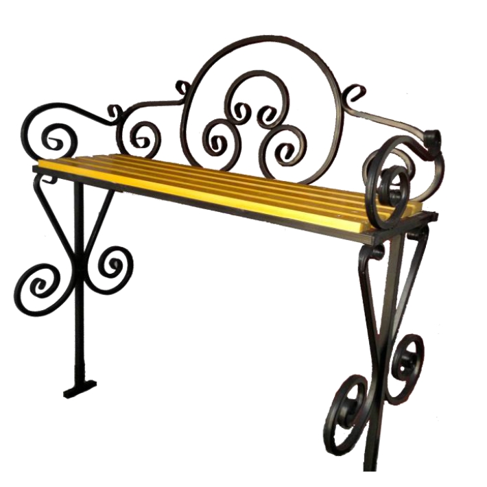 Скамья металлическая № 6