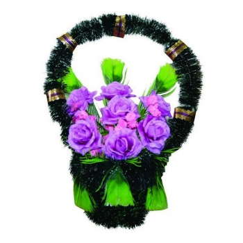 Корзина с цветами на могилу № 15