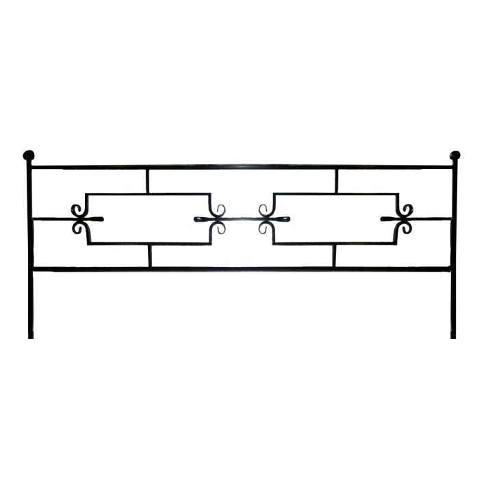 Ограда металлическая № 11