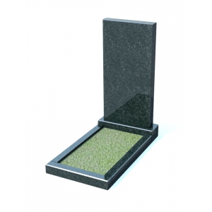 Вертикальный памятник из гранита № 1