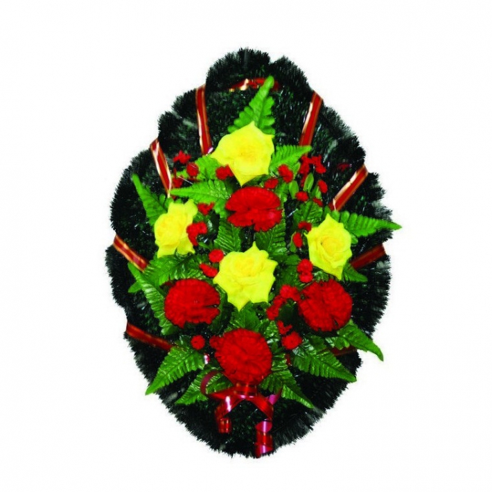 Венок на могилу № 6