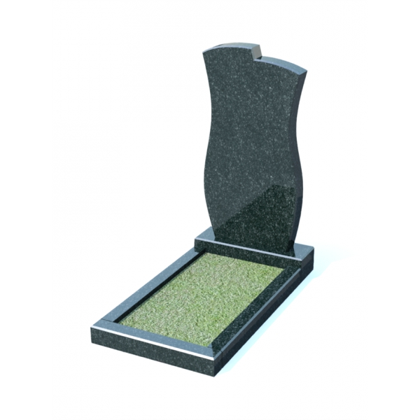 Вертикальный памятник из гранита № 3