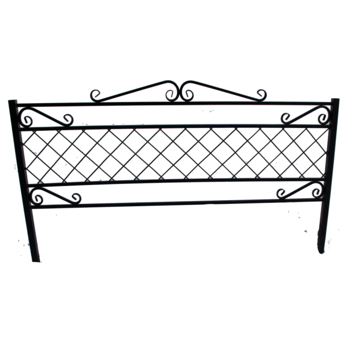 Ограда металлическая № 33