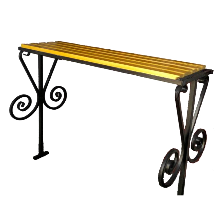 Скамья металлическая № 5