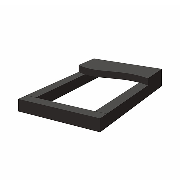 Цветник из гранита на могилу № 8