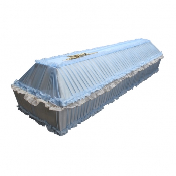 Гроб, обитый тканью № 8