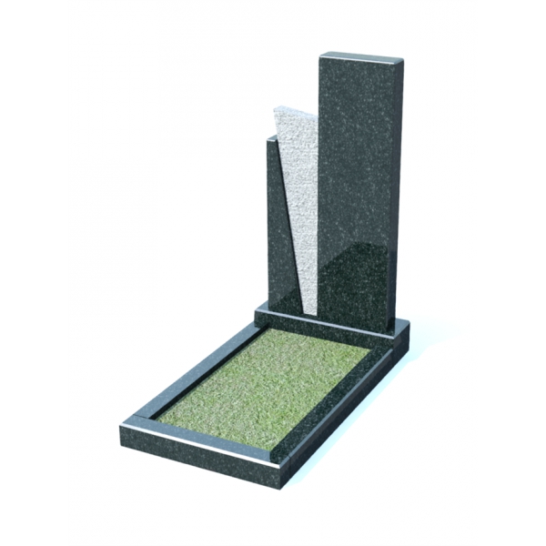 Вертикальный памятник из гранита № 39