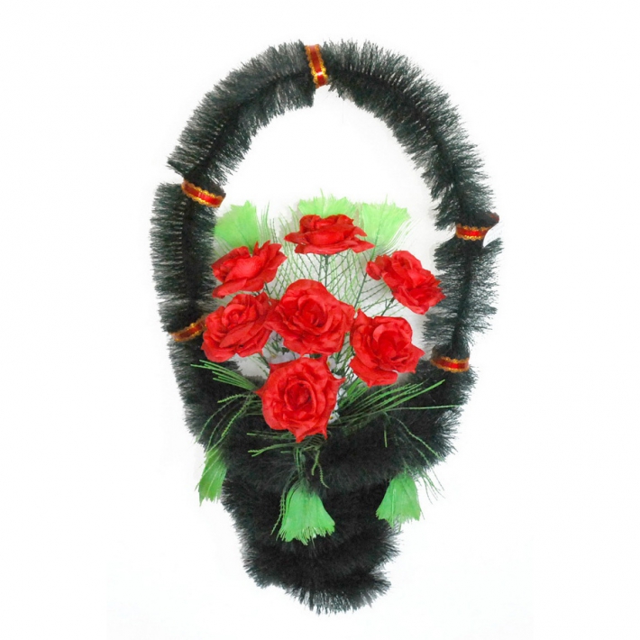 Корзина с цветами на могилу № 22