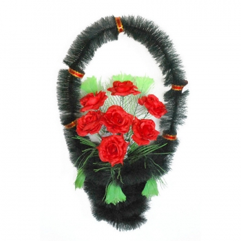 Корзина с цветами на могилу № 22