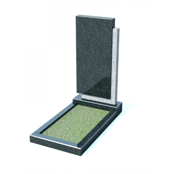 Вертикальный памятник из гранита № 25