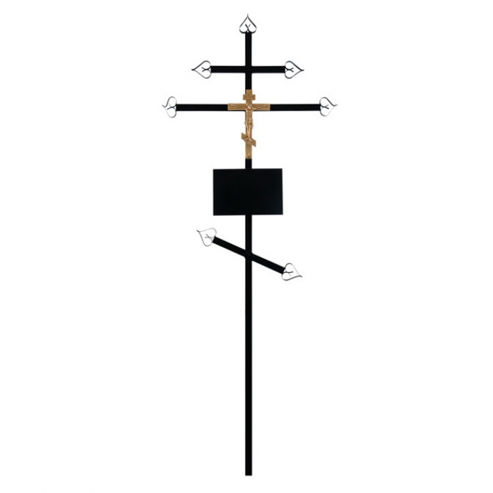 Крест металлический № 11