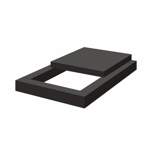 Цветник из гранита на могилу № 2