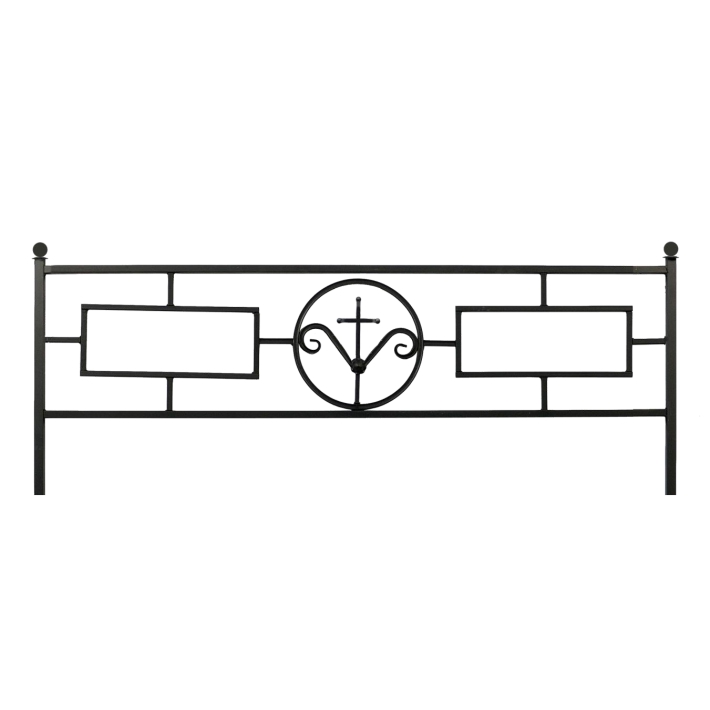 Ограда металлическая № 18