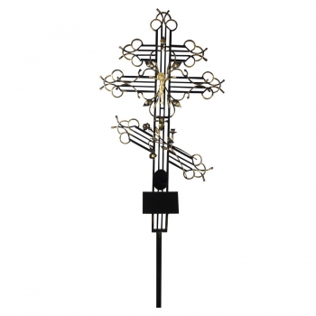 Крест металлический № 19