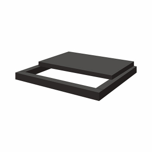 Цветник из гранита на могилу № 1