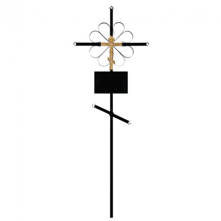 Крест металлический № 8