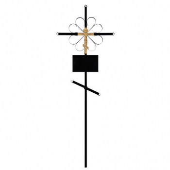 Крест металлический № 8