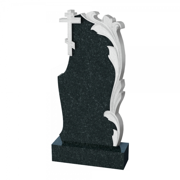 Вертикальный памятник из гранита № 63
