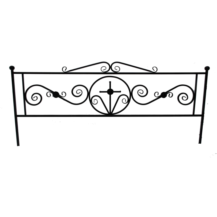 Ограда металлическая № 28