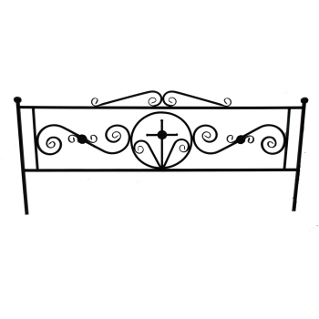 Ограда металлическая № 28