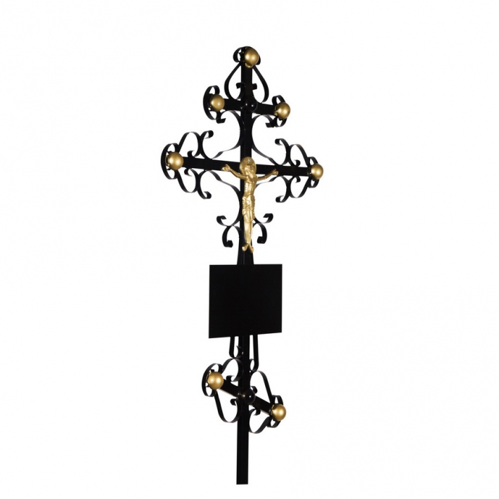 Крест металлический № 18