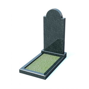 Вертикальный памятник из гранита № 28