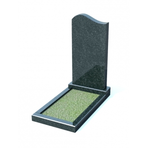 Вертикальный памятник из гранита № 4