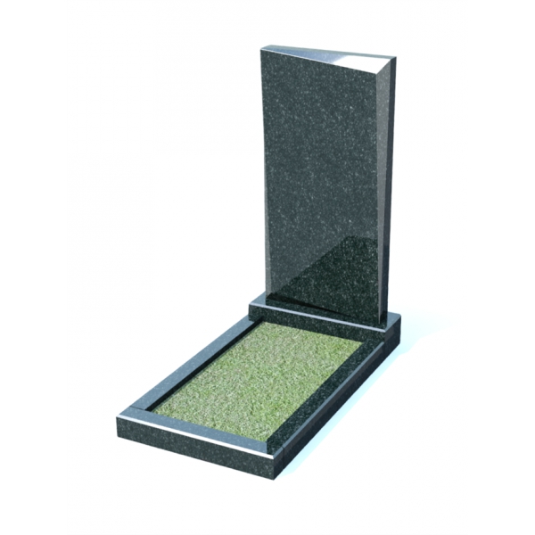 Вертикальный памятник из гранита № 19