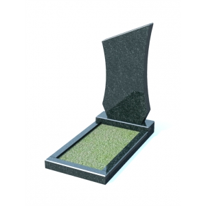 Вертикальный памятник из гранита № 40