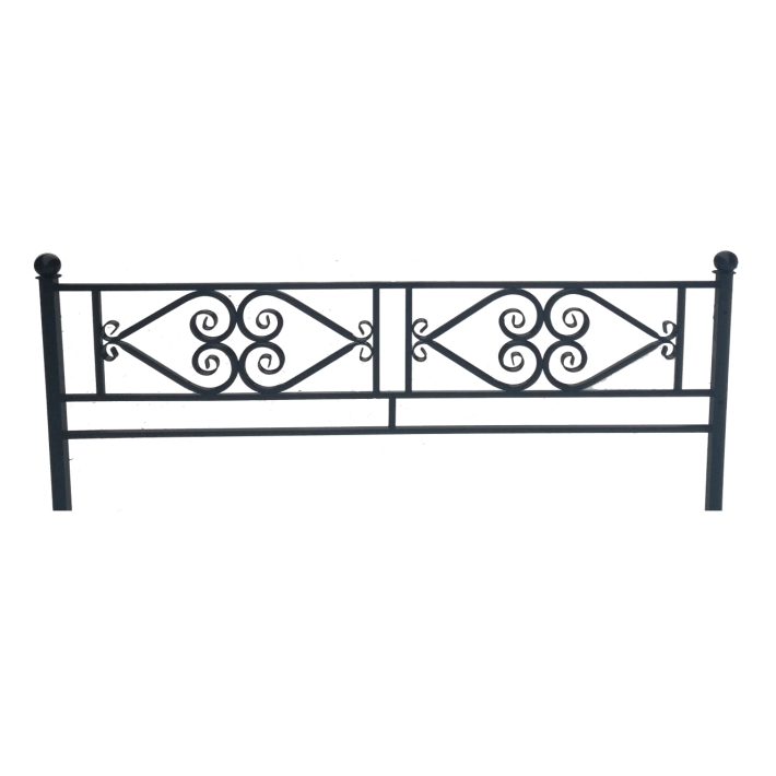 Ограда металлическая № 21