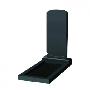 Вертикальный памятник из гранита № 54