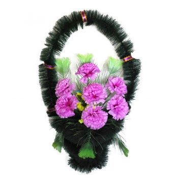 Корзина с цветами на могилу № 25