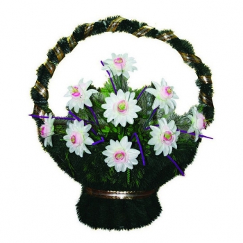 Корзина с цветами на могилу № 5