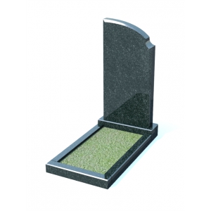 Вертикальный памятник из гранита № 12