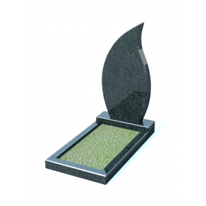 Вертикальный памятник из гранита № 42