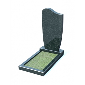 Вертикальный памятник из гранита № 41