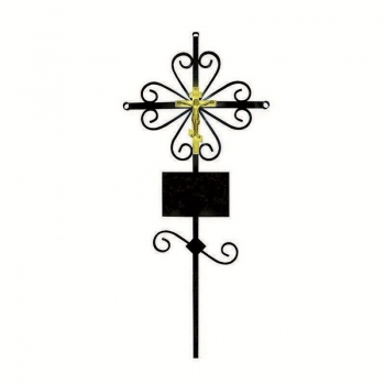 Крест металлический № 5